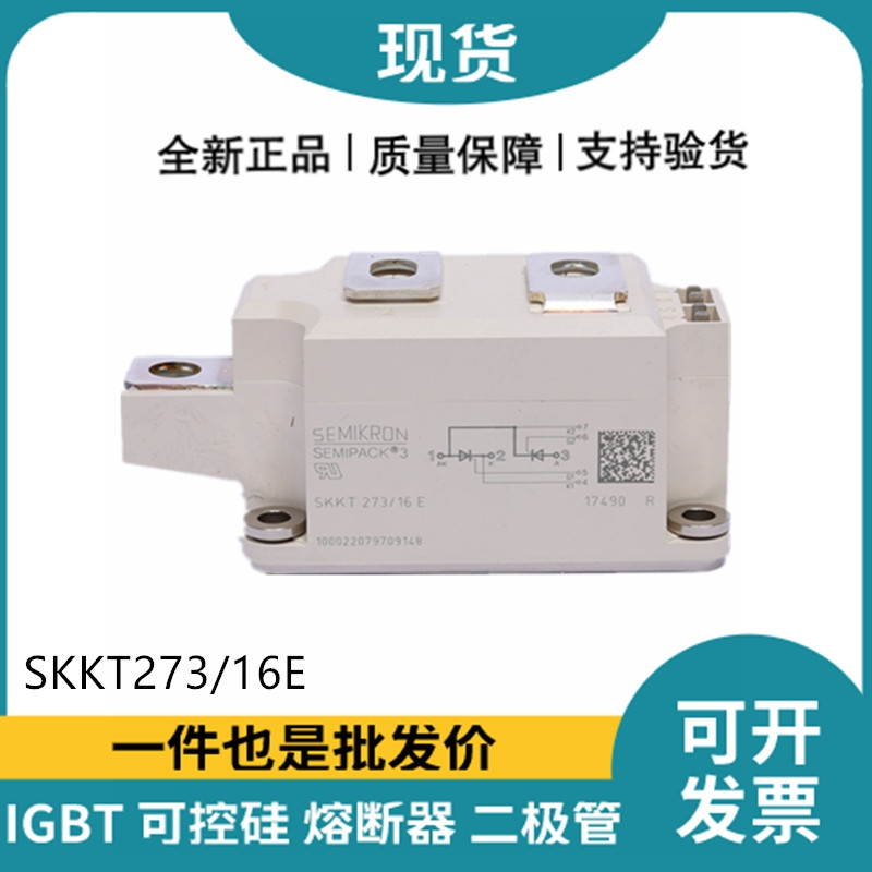 西门康SEMIKRON晶闸管模块功率可控硅 SKKT273/16E
