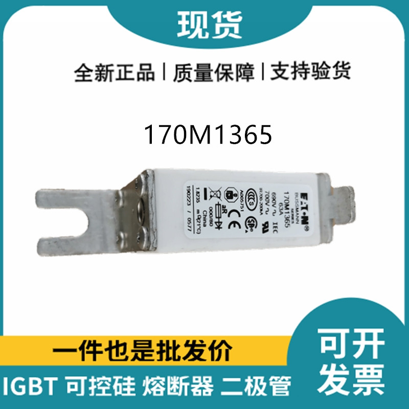 巴斯曼BUSSMANN低压快速熔断器 170M1365