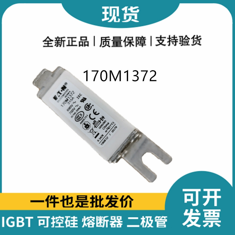 巴斯曼BUSSMANN低压快速熔断器 170M1372