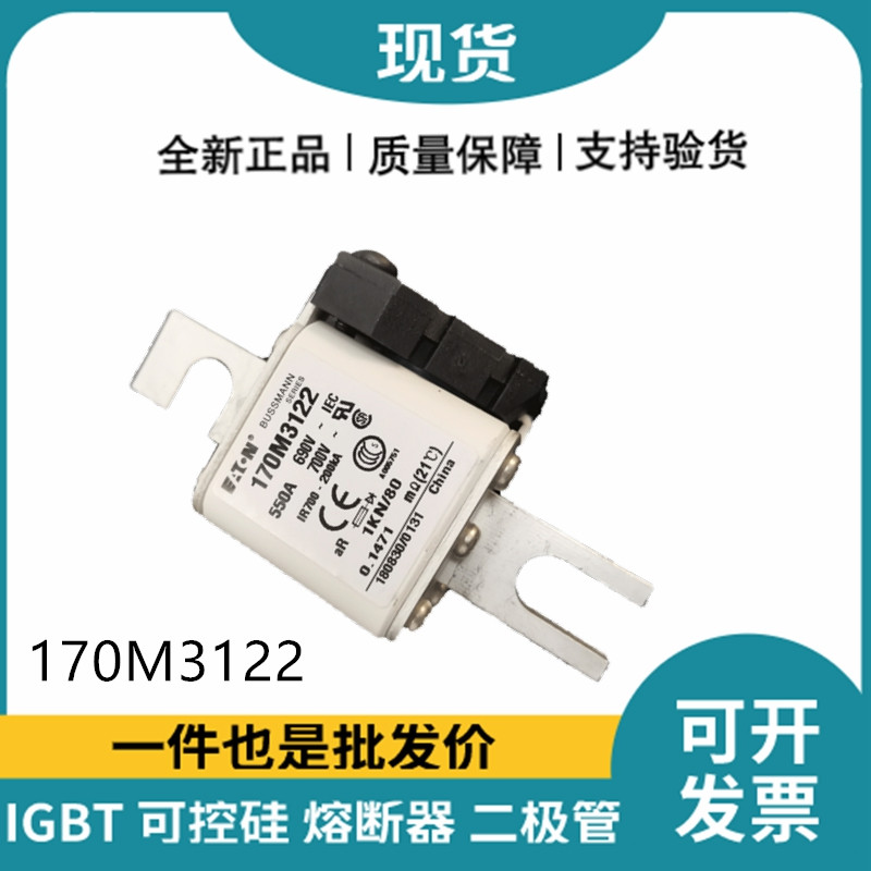 巴斯曼BUSSMANN低压快速熔断器 170M3122