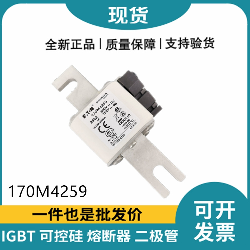 巴斯曼BUSSMANN低压快速熔断器 170M4259