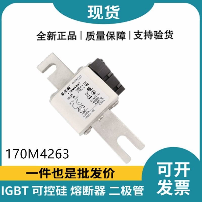 巴斯曼BUSSMANN低压快速熔断器 170M4263