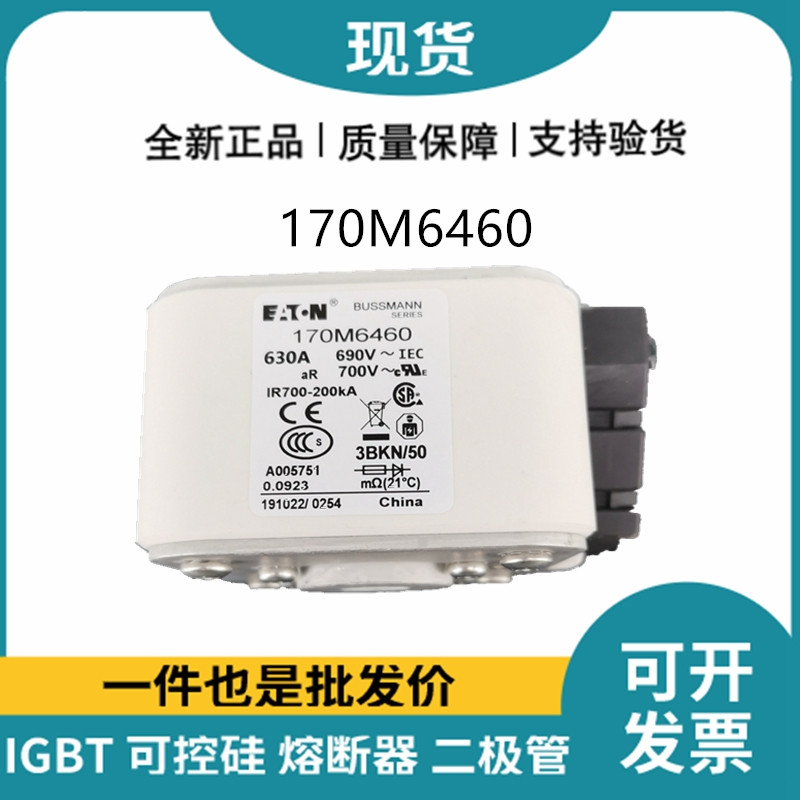 巴斯曼BUSSMANN低压快速熔断器 170M6460