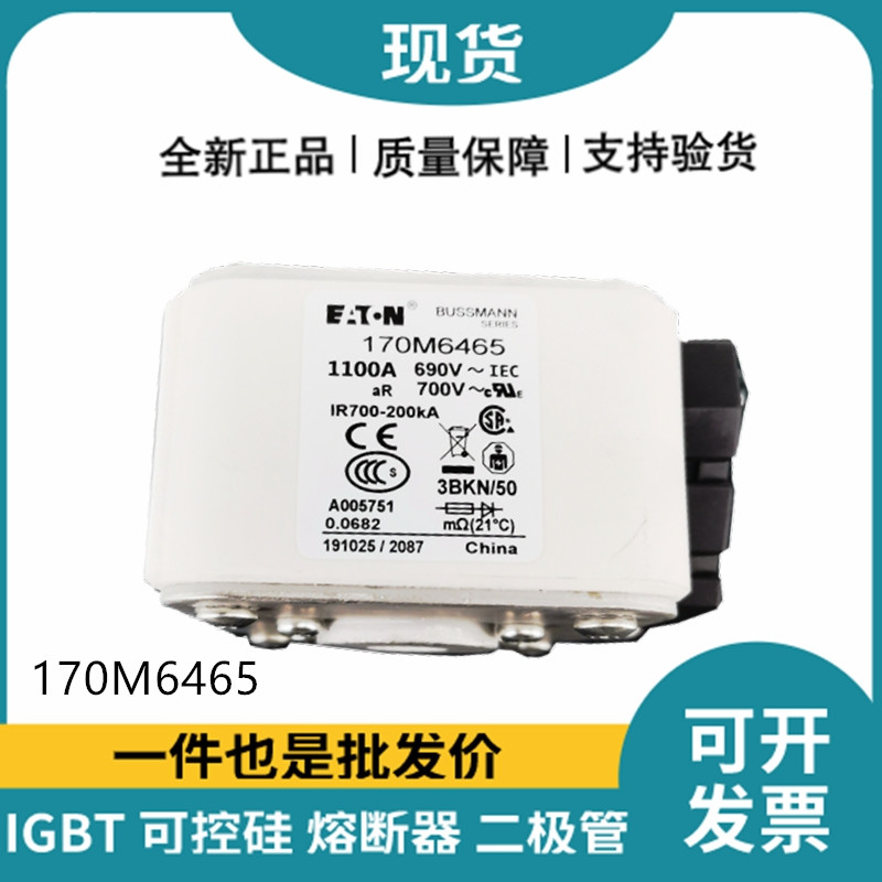 巴斯曼BUSSMANN低压快速熔断器 170M6465