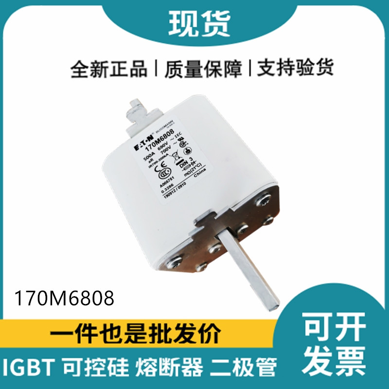巴斯曼BUSSMANN低压快速熔断器 170M6808