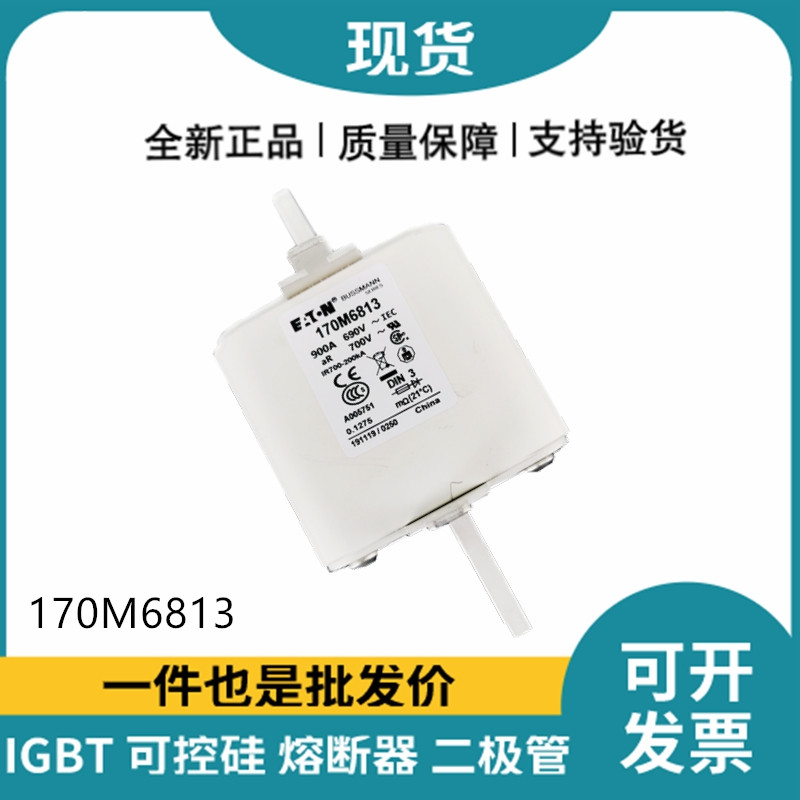 巴斯曼BUSSMANN低压快速熔断器 170M6813