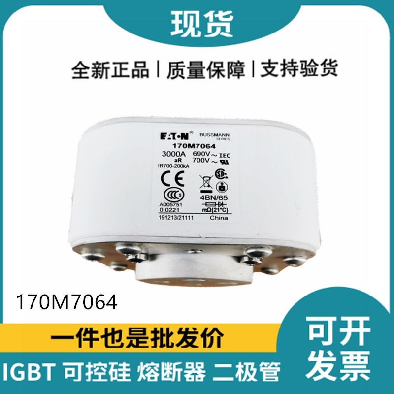 巴斯曼BUSSMANN低压快速熔断器 170M7064