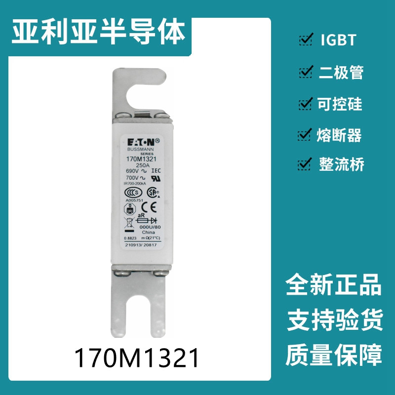 巴斯曼BUSSMANN低压快速熔断器 170M1321