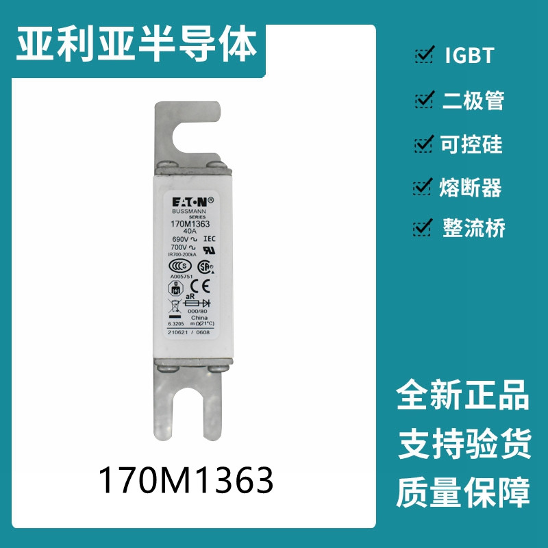 巴斯曼BUSSMANN低压快速熔断器 170M1363