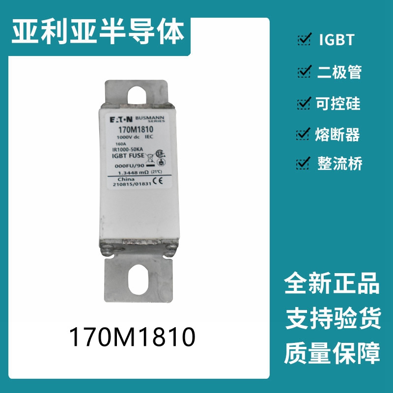 巴斯曼BUSSMANN低压快速熔断器 170M1810