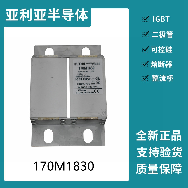 巴斯曼BUSSMANN低压快速熔断器 170M1830