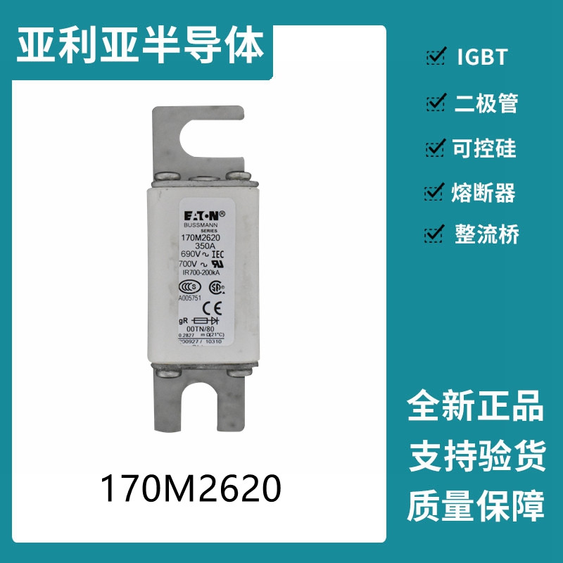 巴斯曼BUSSMANN低压快速熔断器 170M2620
