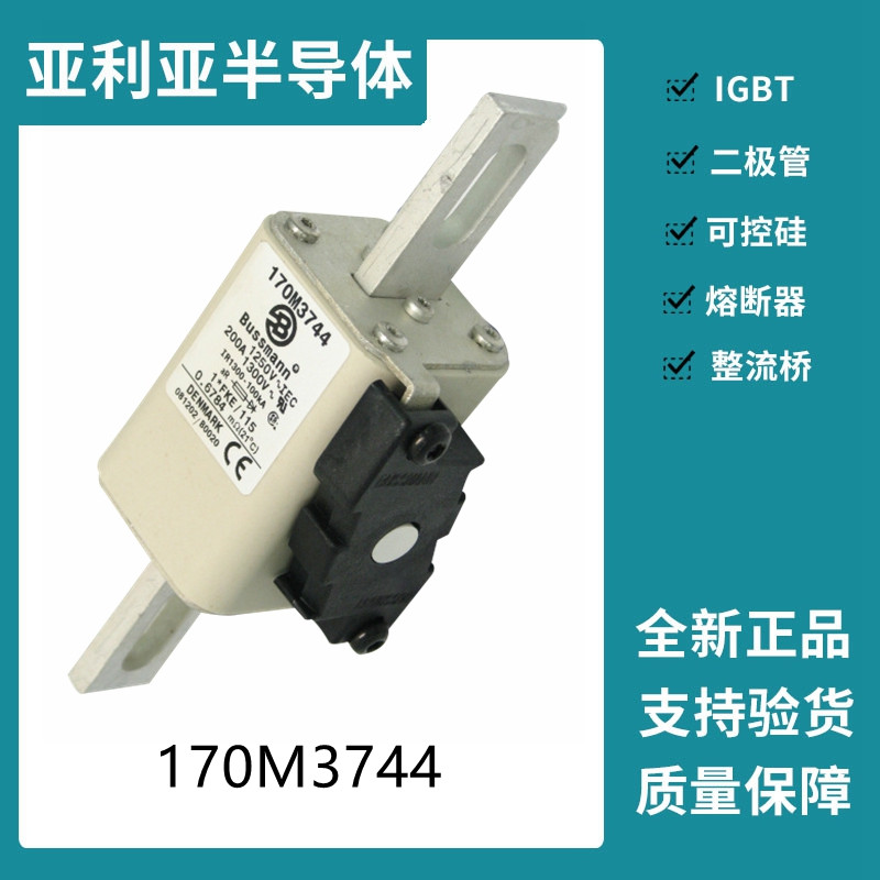 巴斯曼BUSSMANN低压快速熔断器 170M3744