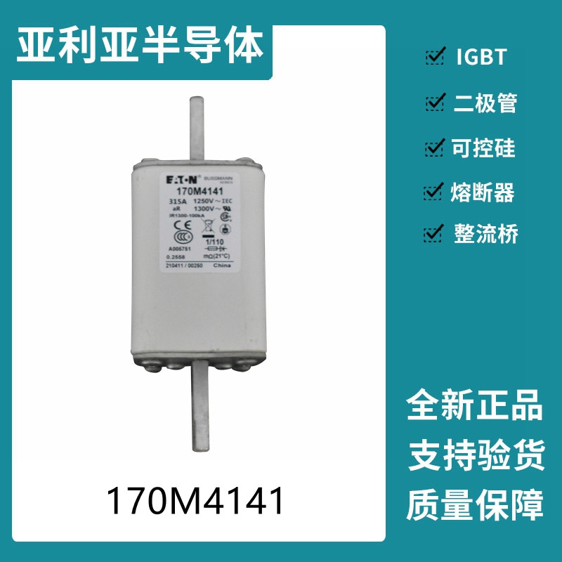 巴斯曼BUSSMANN低压快速熔断器 170M4141
