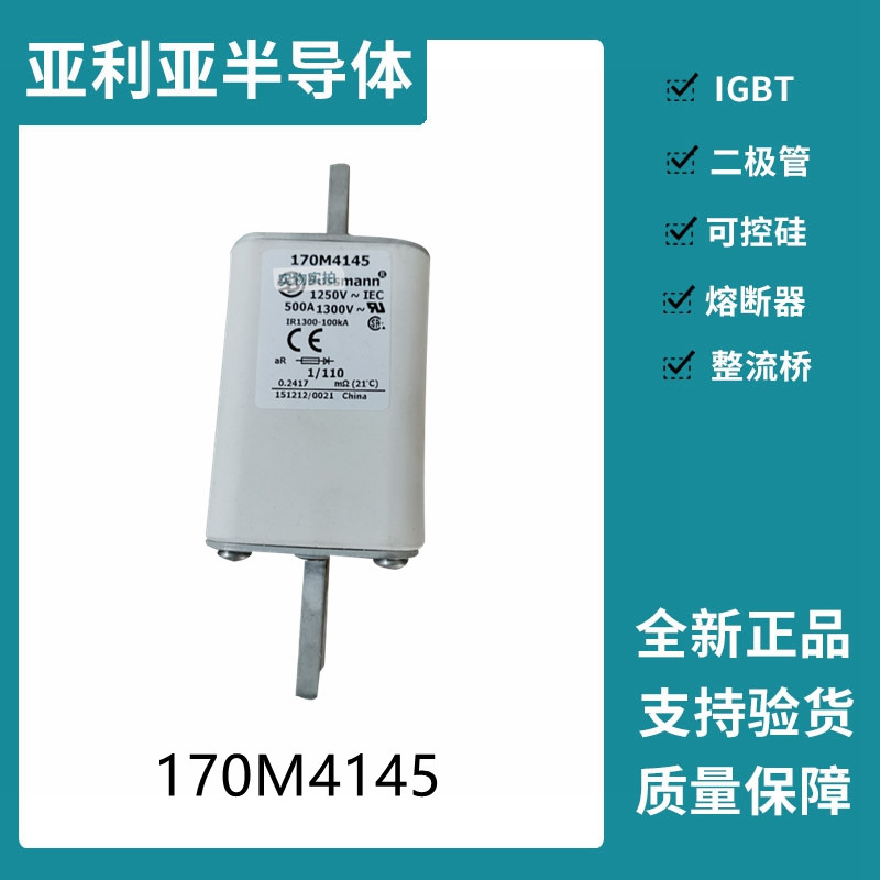 巴斯曼BUSSMANN低压快速熔断器 170M4145
