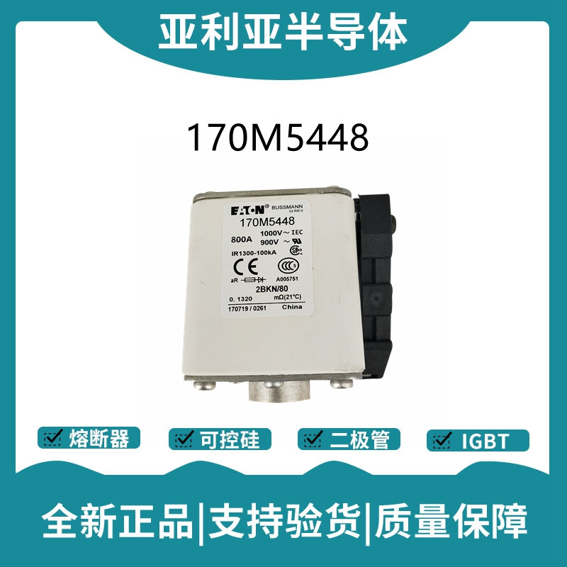 巴斯曼BUSSMANN低压快速熔断器 170M5448