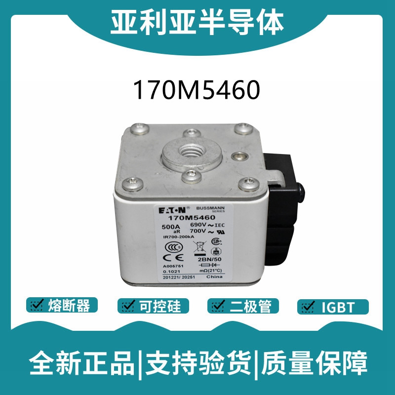 巴斯曼BUSSMANN低压快速熔断器 170M5460