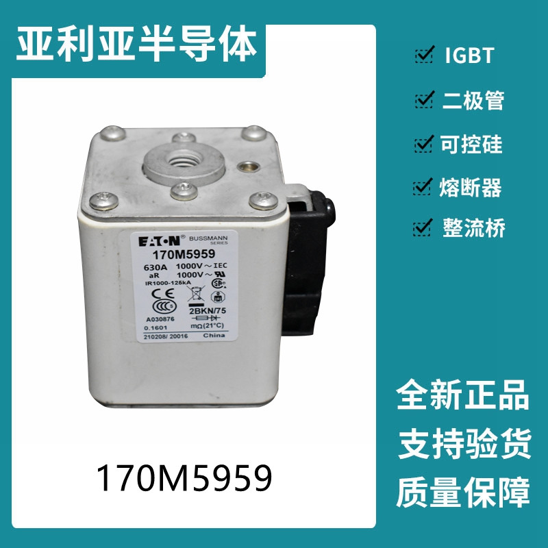 巴斯曼BUSSMANN低压快速熔断器 170M5959