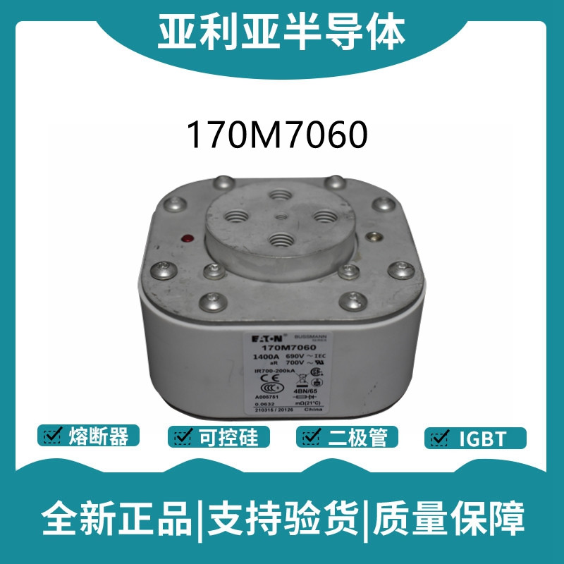 巴斯曼BUSSMANN低压快速熔断器 170M7060