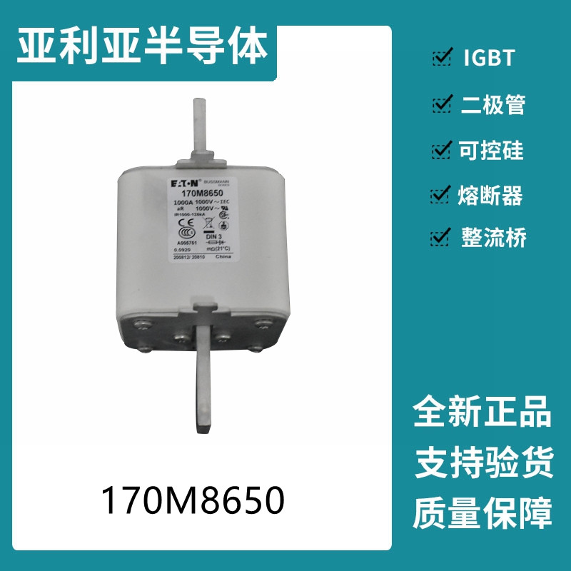 巴斯曼BUSSMANN低压快速熔断器 170M8650