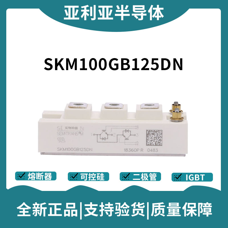 西门康SEMIKRON 功率IGBT模块 SKM100GB125DN
