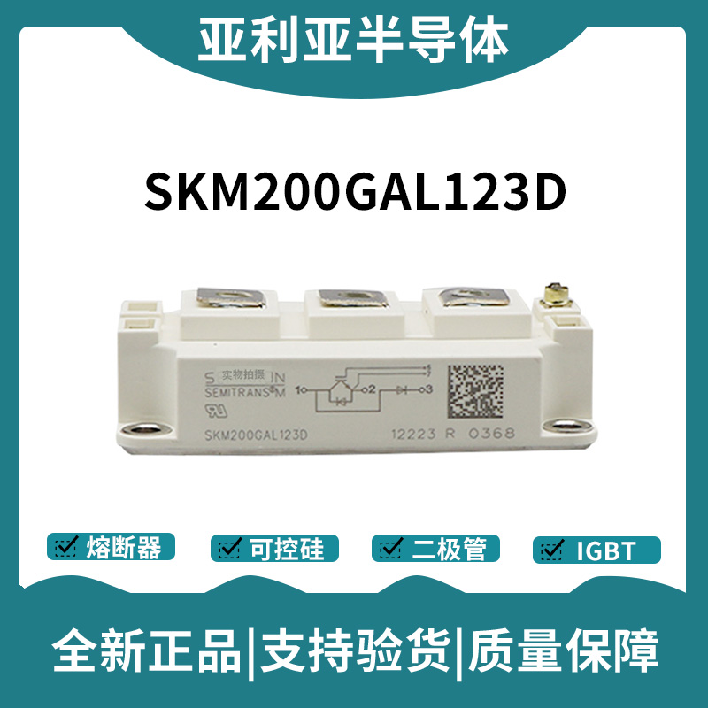 西门康SEMIKRON 功率IGBT模块 SKM200GM12T4