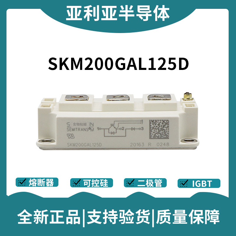 西门康SEMIKRON 功率IGBT模块 SKM200GA124D