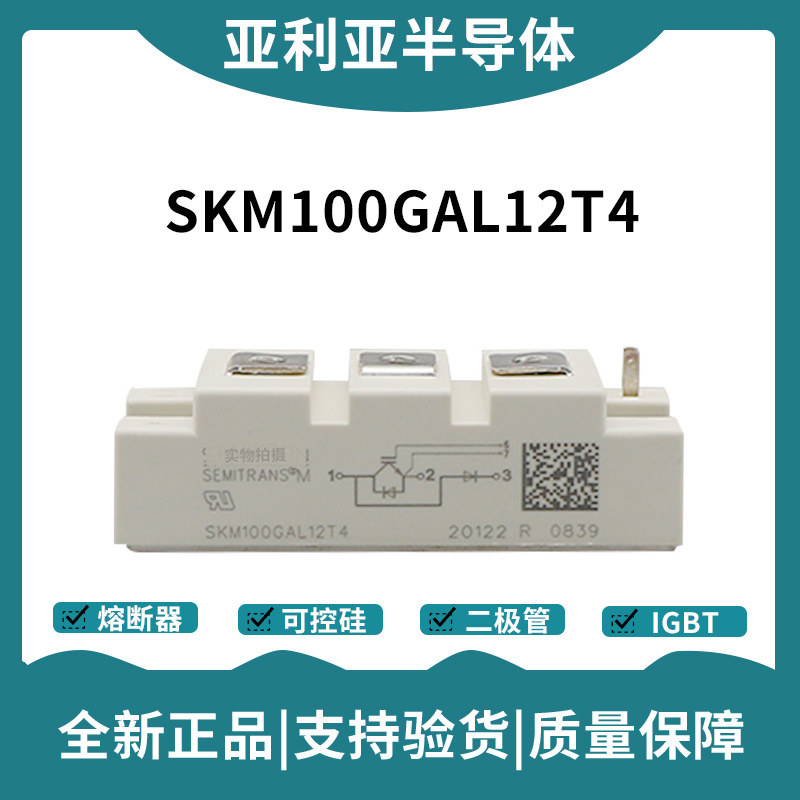 西门康SEMIKRON 功率IGBT模块 SKM100GAL125D