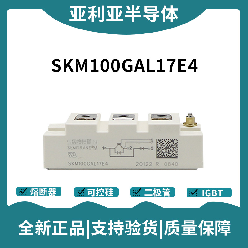 西门康SEMIKRON 功率IGBT模块 SKM100GAL173D